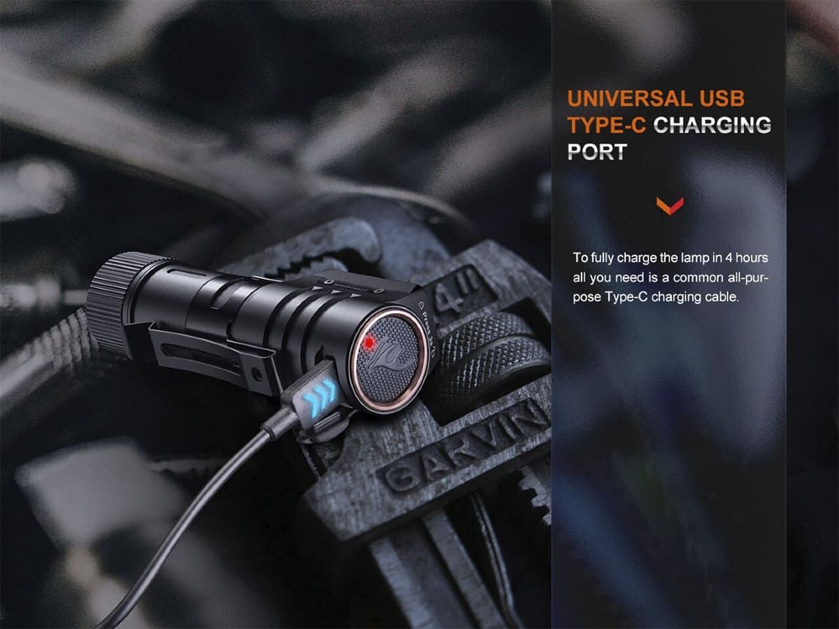 Налобный фонарь Fenix HM71R 1600 Lumens