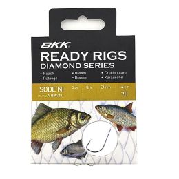 Поводки с крючками BKK Ready Rig Diamond - Sode Ni