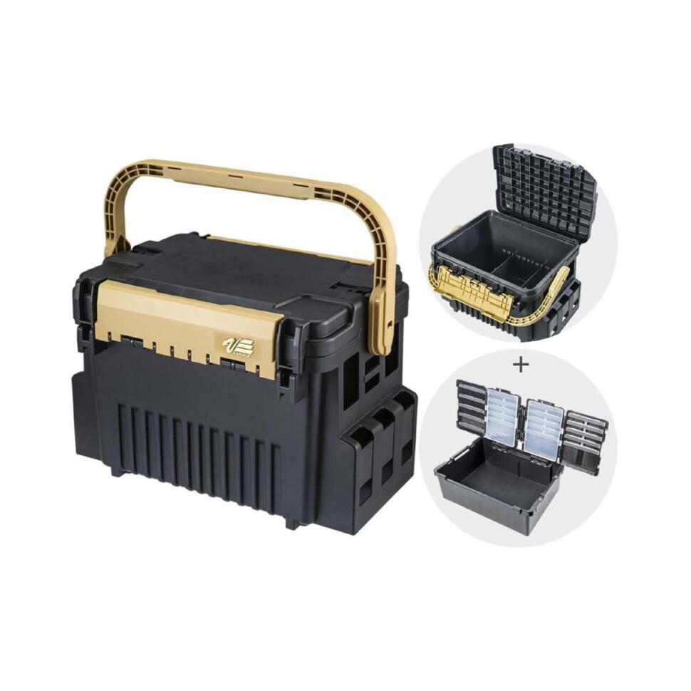 Рыболовный ящик MEIHO VS-7090A Black с модулем Transform A