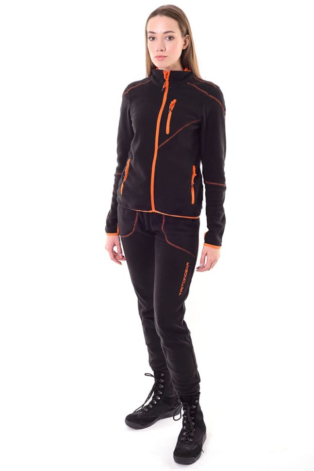 Костюм RICH Женский (Флис, Чёрный) TRITONGEAR