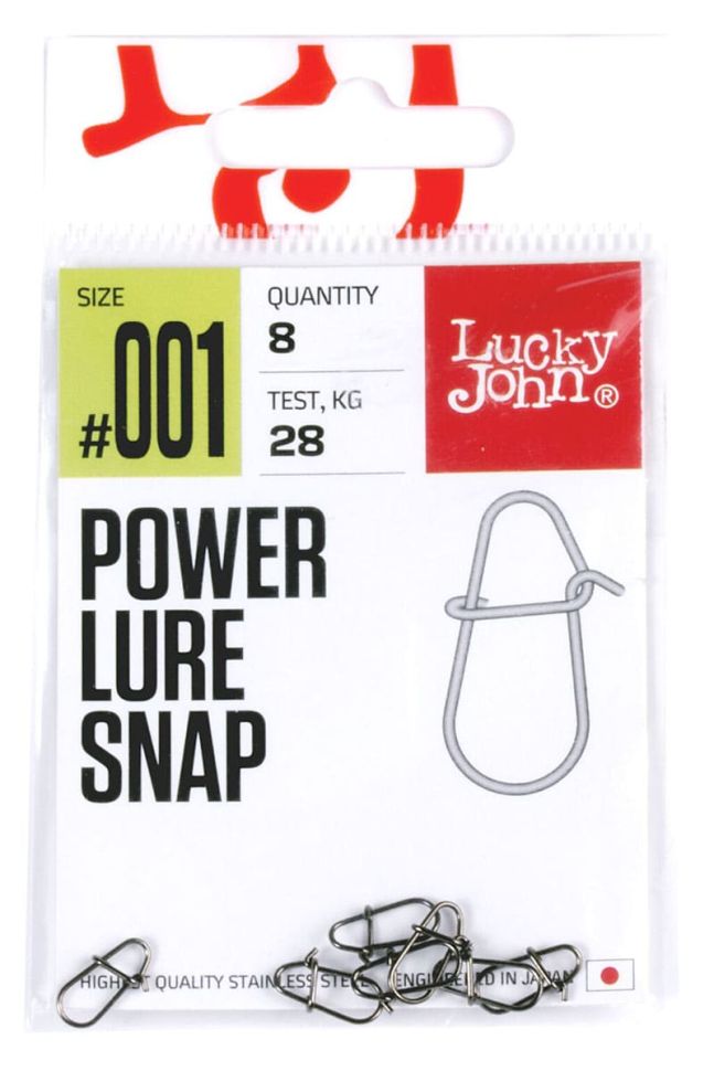 Застежки Lucky John Pro Series Power Lure SNAP