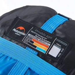 Спальный мешок-одеяло двухместный Naturehike с подушкой SD15M030-J