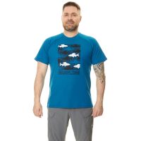 Футболка Grayling Fishes хлопок, синий GTS-05BL