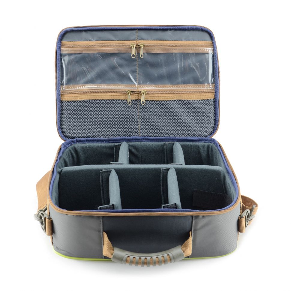 Сумка С-35ТС рыболовная для катушек и принадлежностей (цвет: темно-серый)