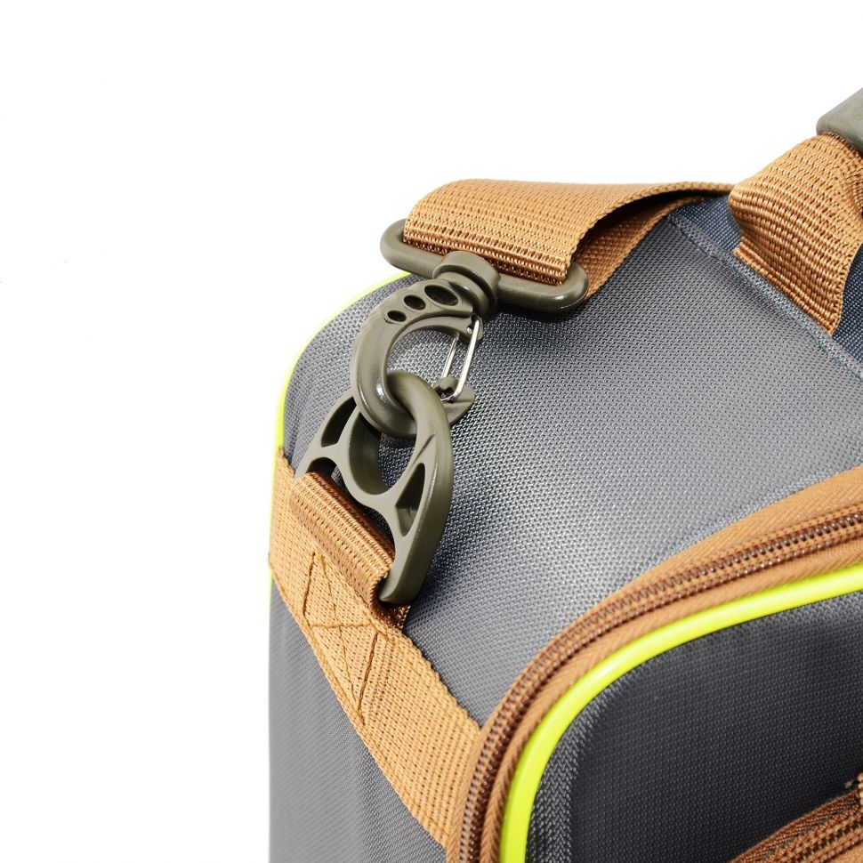 Сумка С-35ТС рыболовная для катушек и принадлежностей (цвет: темно-серый)