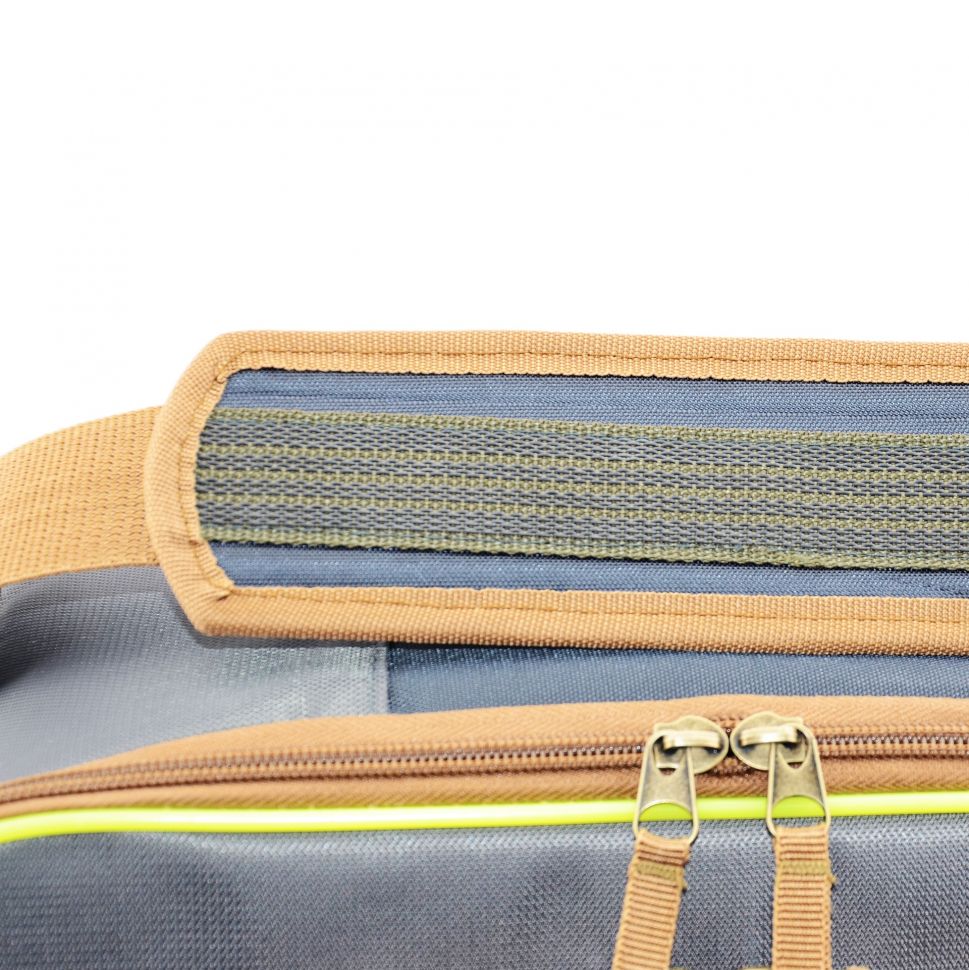 Сумка С-35ТС рыболовная для катушек и принадлежностей (цвет: темно-серый)