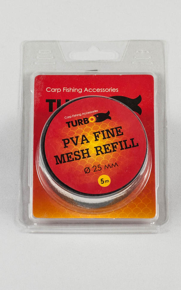 Водорастворимая сетка "Turbo" PVA fine mesh refill (диаметр 25 мм) 5 м