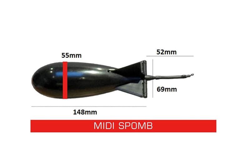 Ракета прикормочная Spomb Midi X