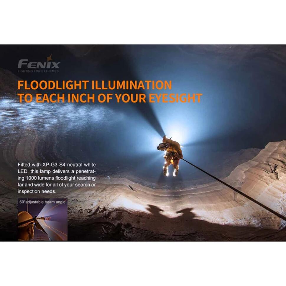 Налобный фонарь Fenix HP30R V2.0 3000 Lumens