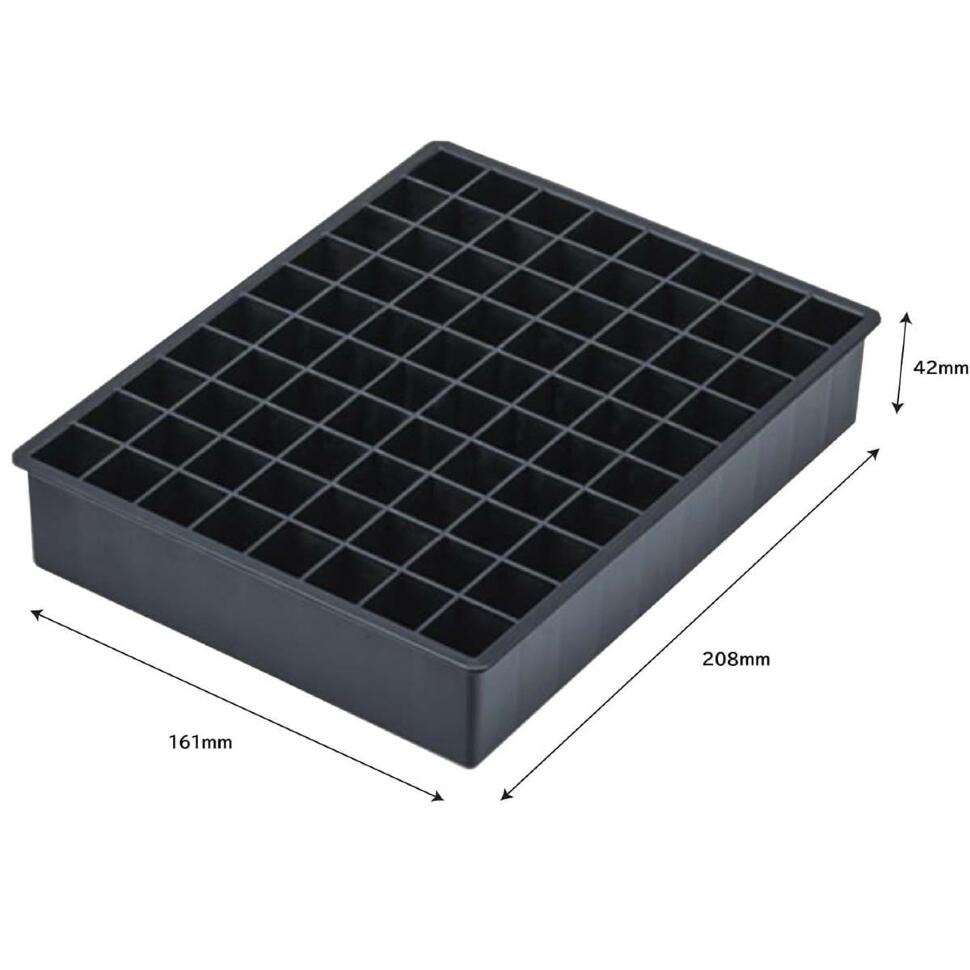 Модуль-органайзер для воблеров Meiho Plug House Black, до 80 приманок