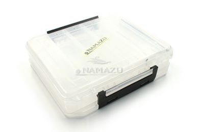 Коробка Namazu для воблеров двухсторонняя, 10 отделений, размер 20х17х4,6 см