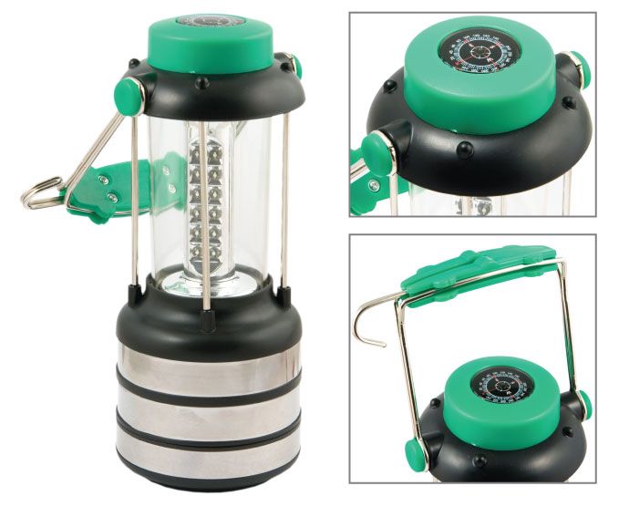 Фонарь-лампа кемпинговый 36 светодиодов YD236 с компасом