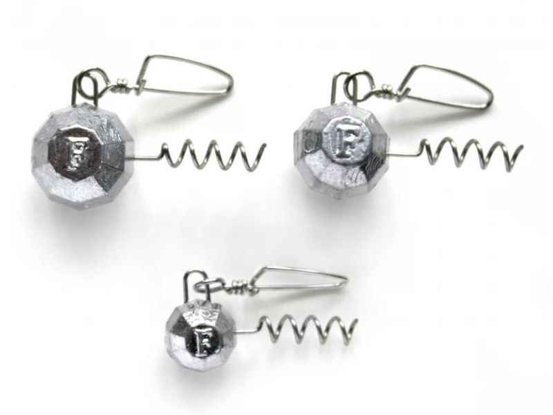 Свинец Fanatik "штопор" граненый груз с застежкой, цвет 070