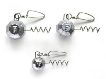 Свинец Fanatik "штопор" граненый груз с застежкой, цвет 070