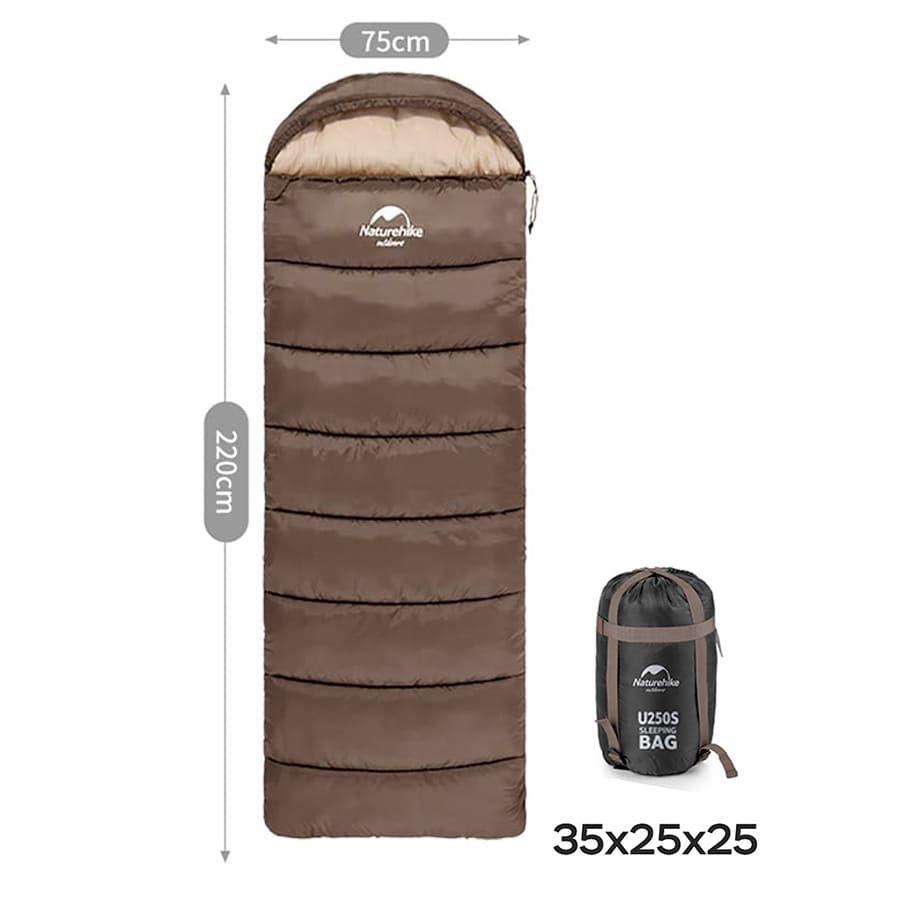 Спальный мешок Naturehike U250S NH20MSD07 upgrade