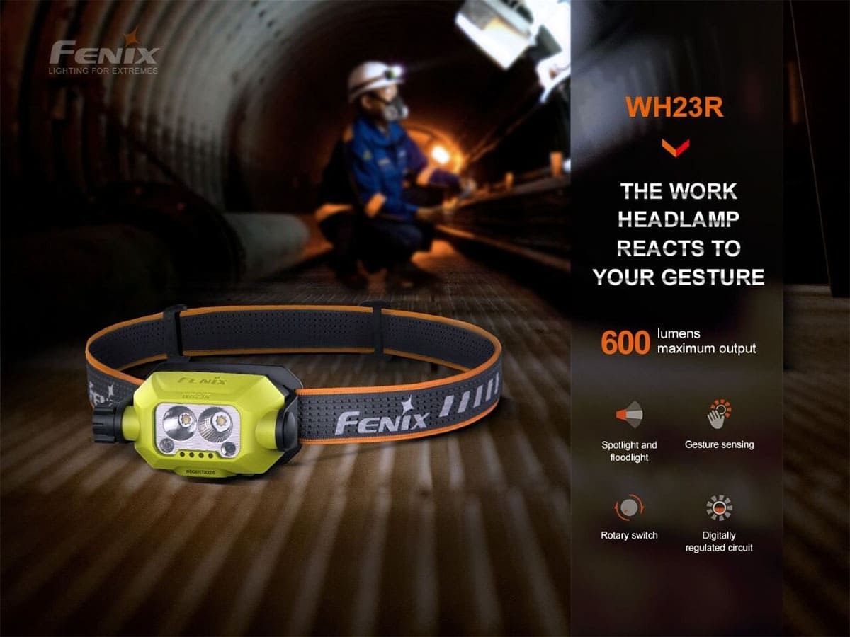 Налобный фонарь Fenix WH23R 600 Lumens
