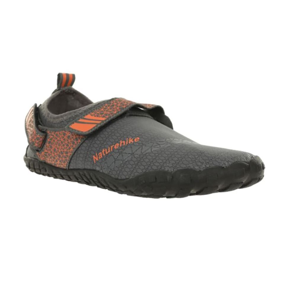 Туфли пляжные Naturehike Silicone NH20FS022 Grey/Orange
