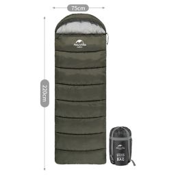Спальный мешок Naturehike U350S NH20MSD07 upgrade
