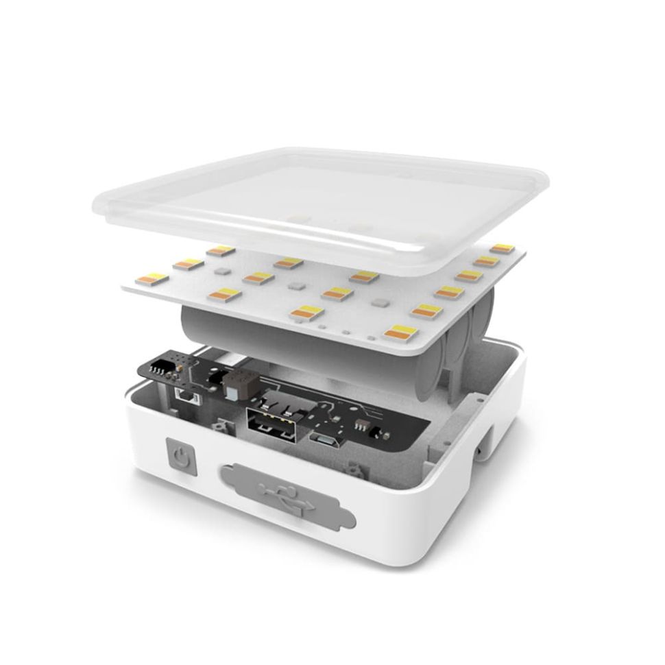 Кемпинговый фонарь повербанк Naturehike NH18Y001-A