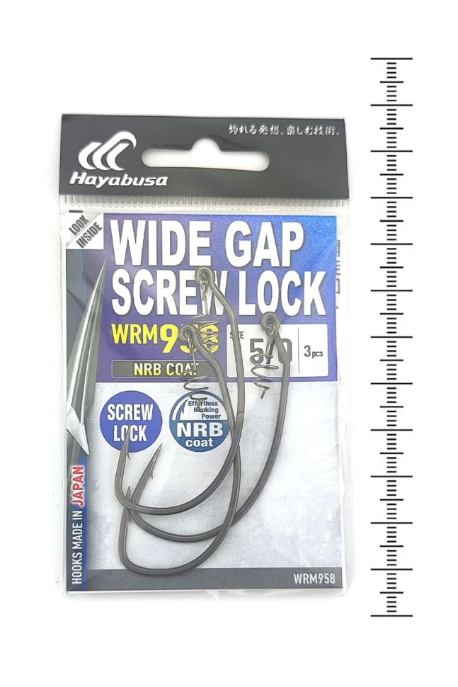 Купить Крючок с пружинкой Hayabusa Wide Gap Screw Lock в Алматы в ...