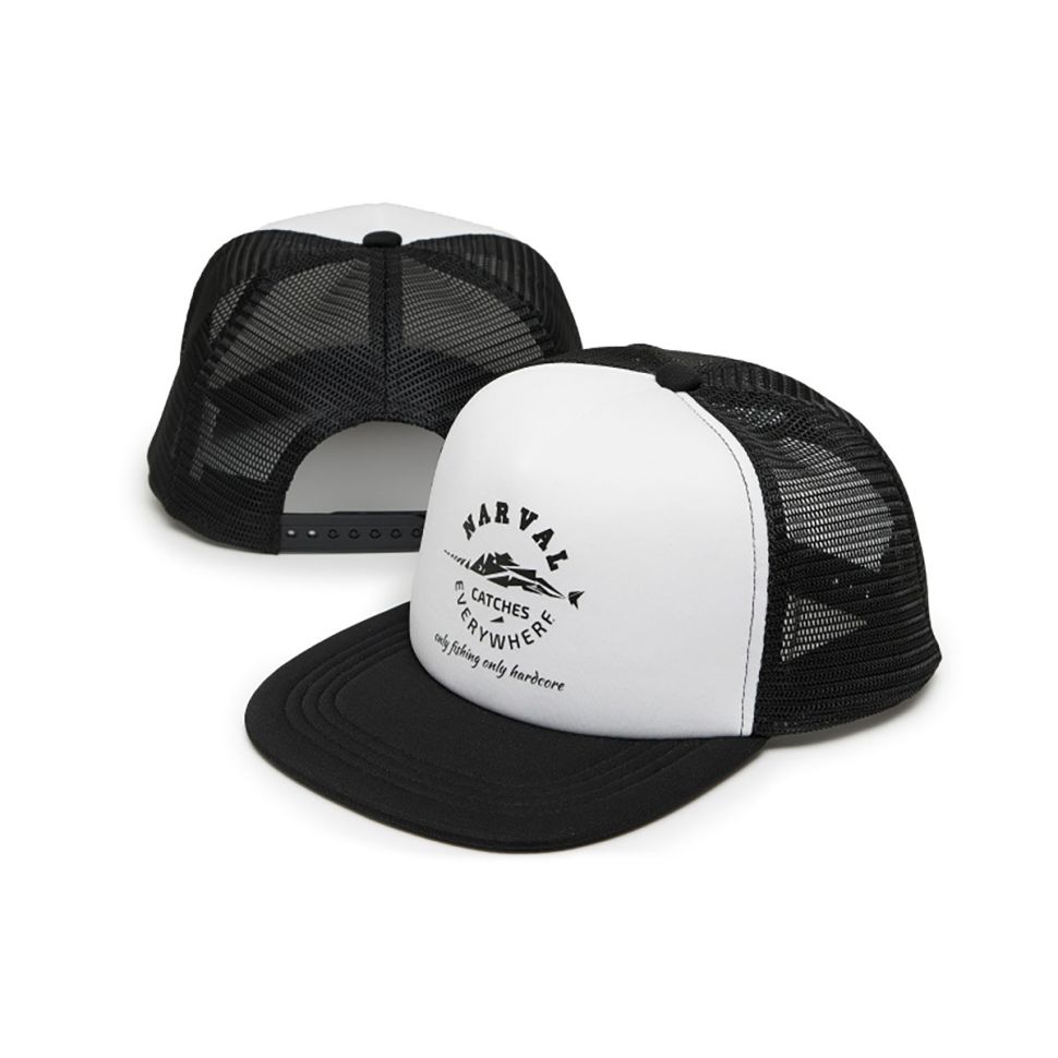Кепка в сетку Narval Mesh Cap Catches Everywhere Circle Black and White