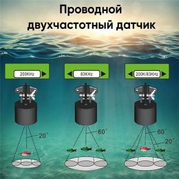 Беспроводной эхолот Lucky FF718LiCD для зимней и летней рыбалки