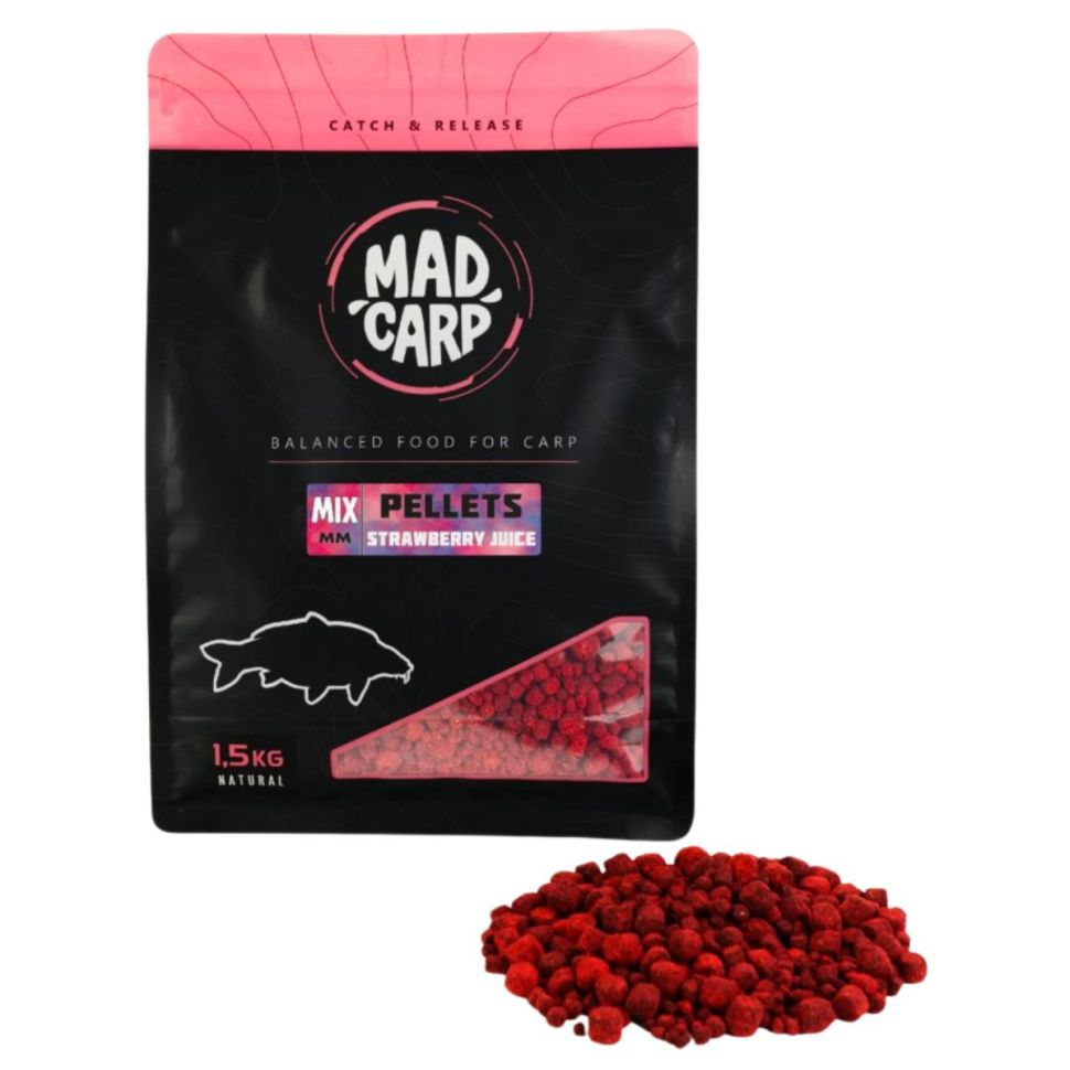 Пеллетс Mad Carp MIX, 1.5кг