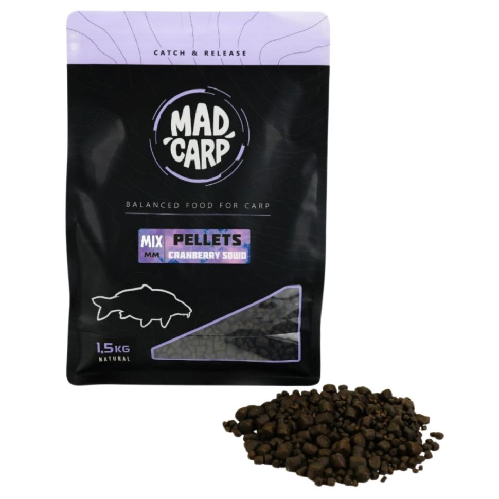 Пеллетс Mad Carp MIX, 1.5кг
