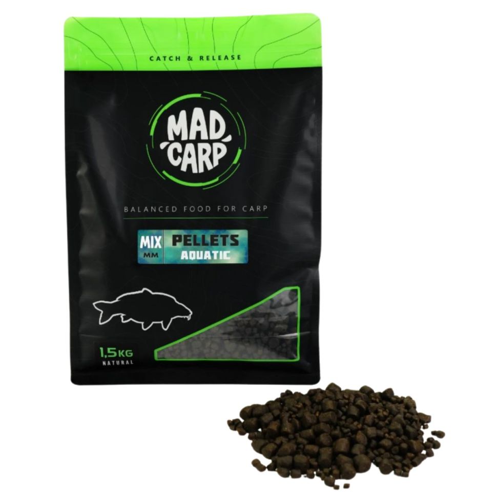 Пеллетс Mad Carp MIX, 1.5кг