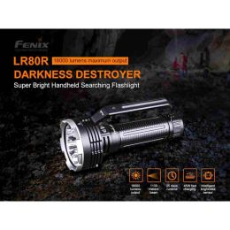Перезаряжаемый фонарь Fenix LR80R 18000 Lumens