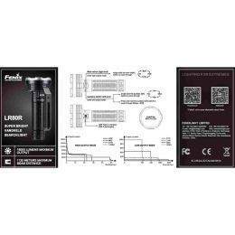 Перезаряжаемый фонарь Fenix LR80R 18000 Lumens