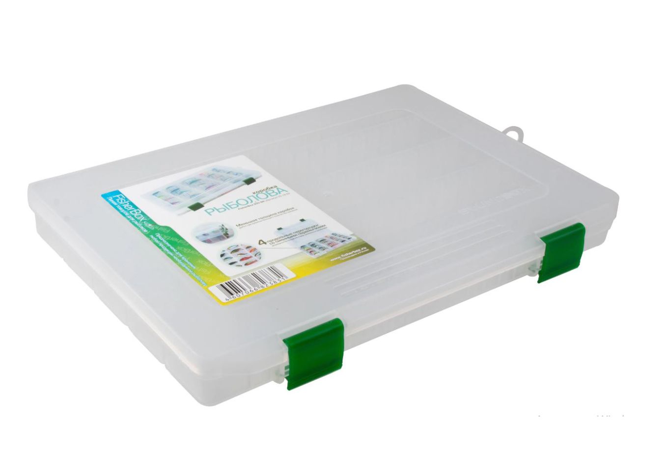 Коробка FisherBox 250sh slim для приманок 250*190*20мм