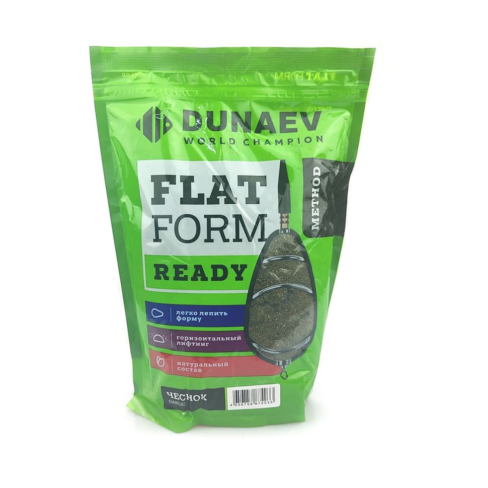 Прикормка Dunaev Flat Feeder Ready 1кг
