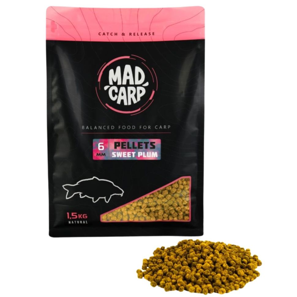 Пеллетс Mad Carp 6мм, 1.5кг