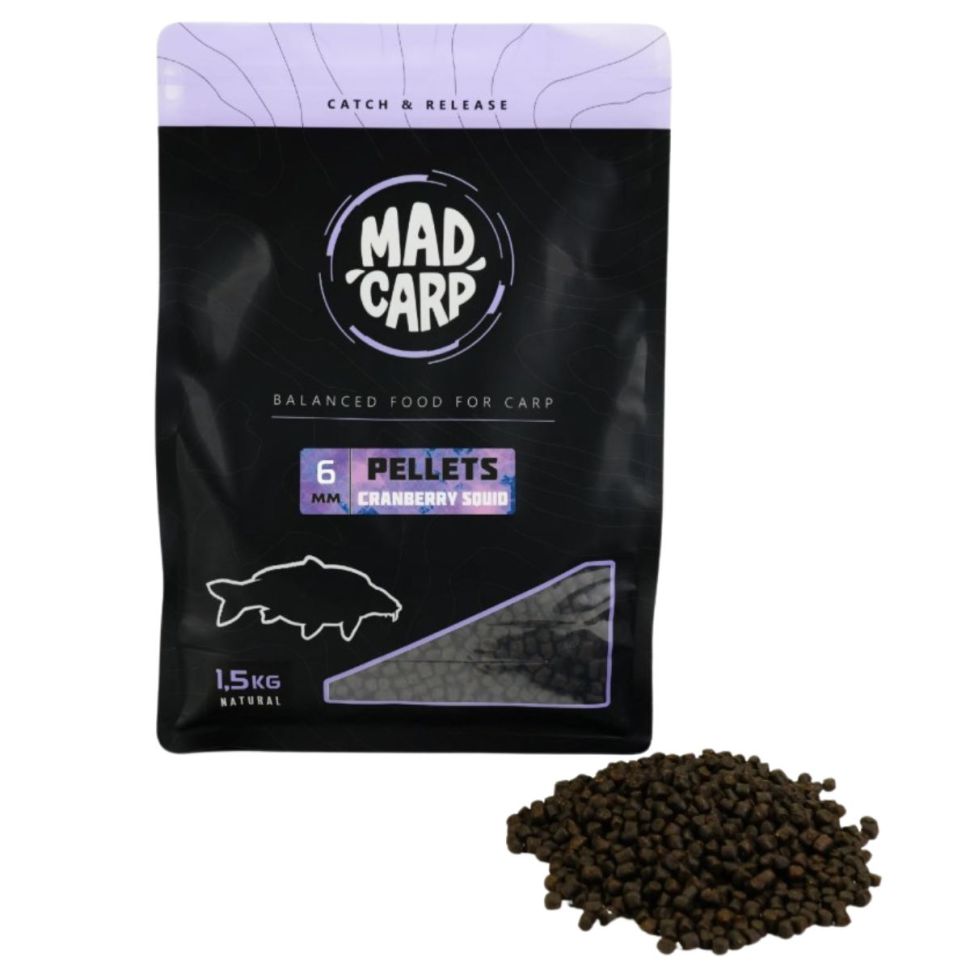 Пеллетс Mad Carp 6мм, 1.5кг