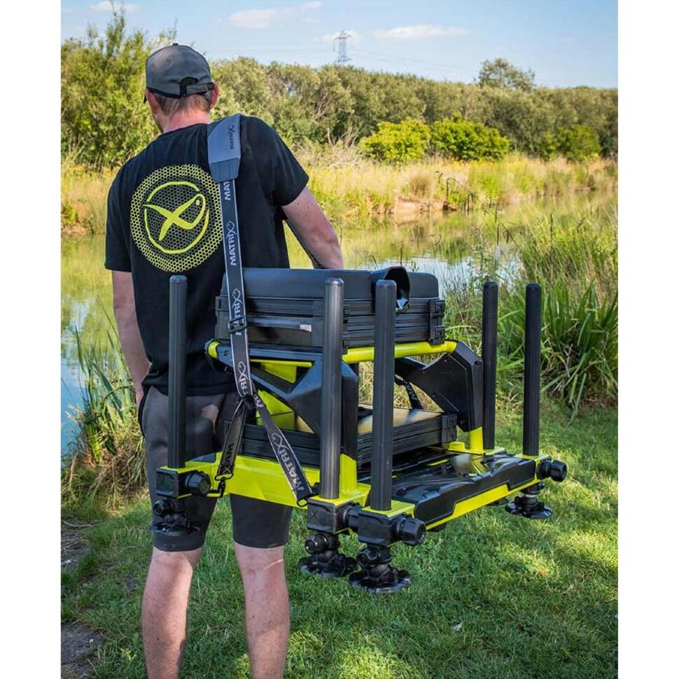 Фидерная платформа Matrix S36 Pro Seatbox Lime Edition