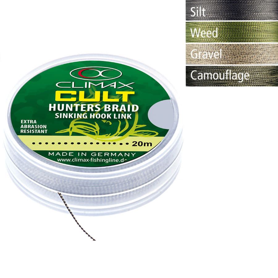 Поводковый материал Climax Cult Hunters Braid Silt