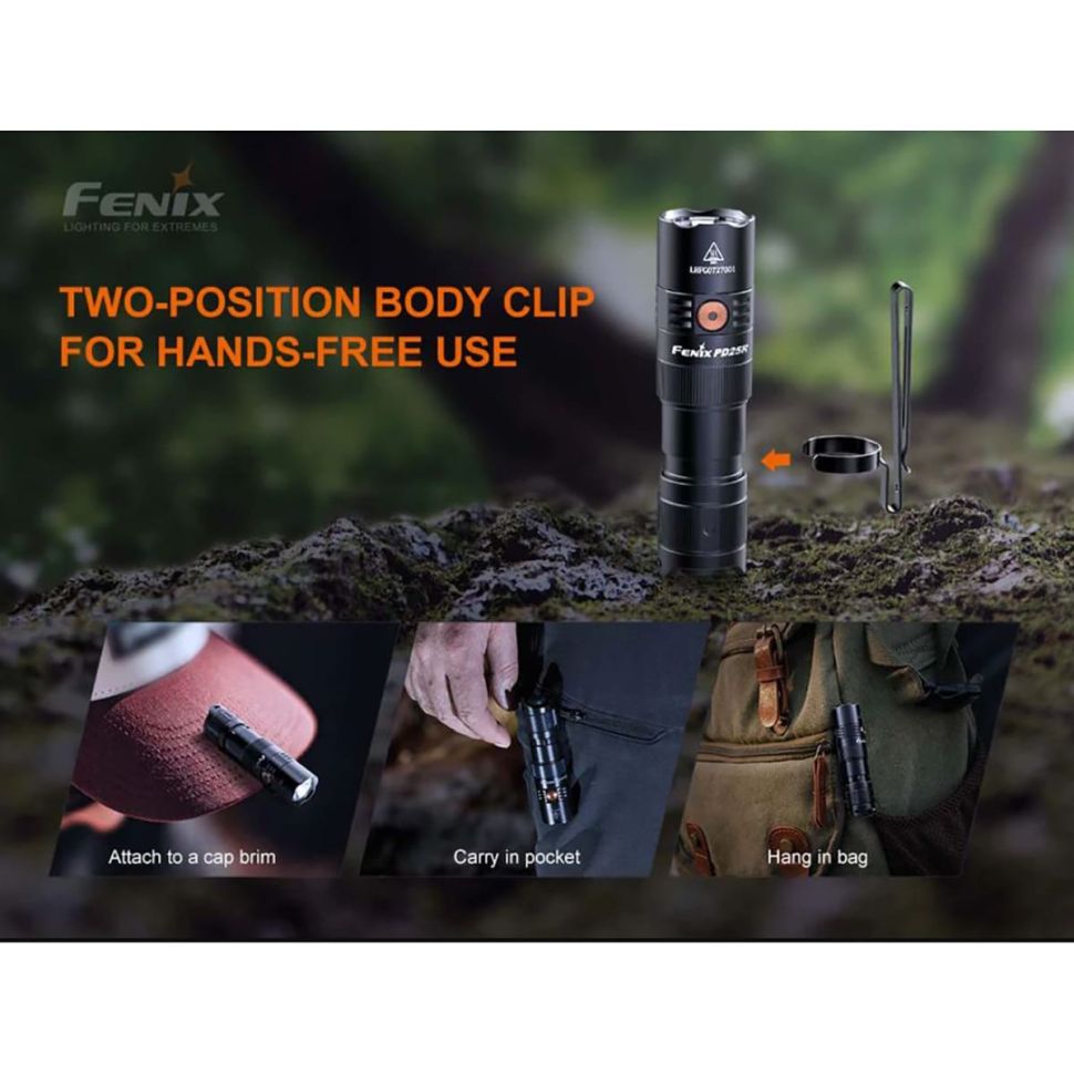 Перезаряжаемый фонарь Fenix PD25R 800 Lumens