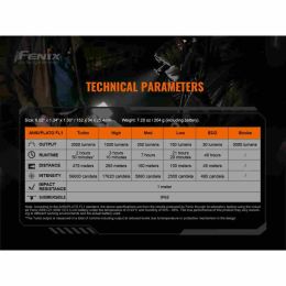 Тактический фонарь Fenix TK20R 3000 Lumens