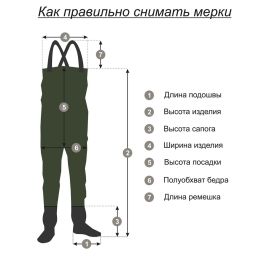 Полукомбинезон мужской Green Way 3