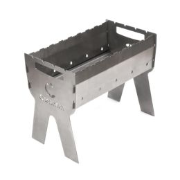 Мангал фигурный Следопыт складной, 502х290х400 мм, толщина 2 мм, без шампуров, в сумке