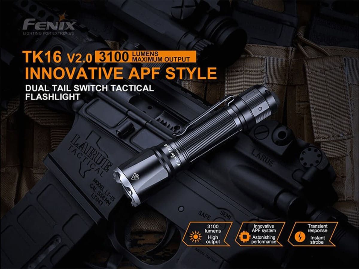 Тактический фонарь Fenix TK16 V2.0 3100 Lumens