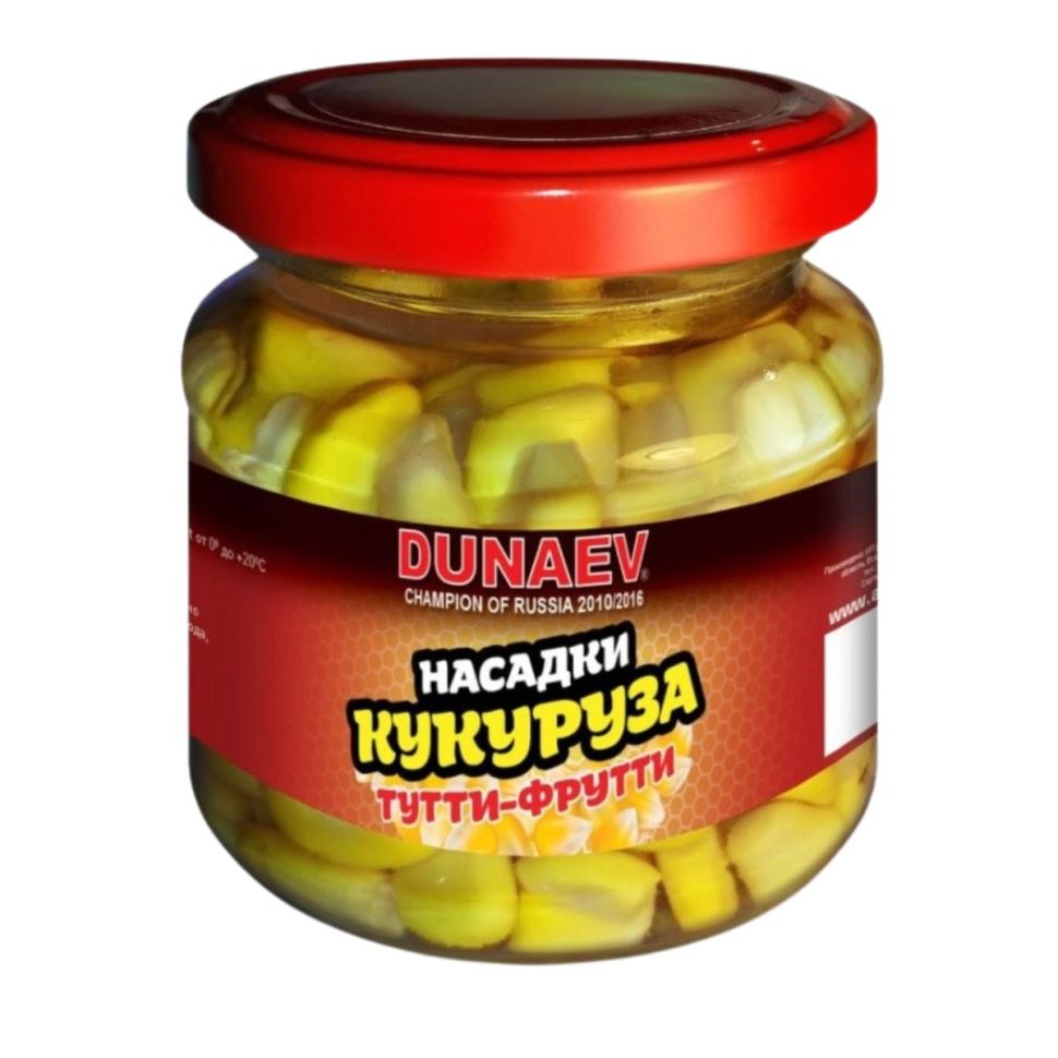 Кукуруза натуральная Dunaev 100 мл.(стекл.банка)