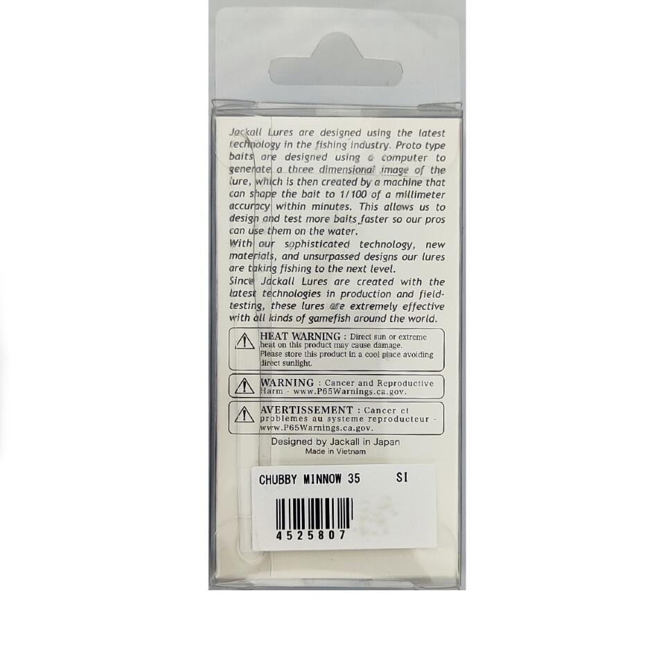 Воблер Jackall Chubby Minnow 35SP