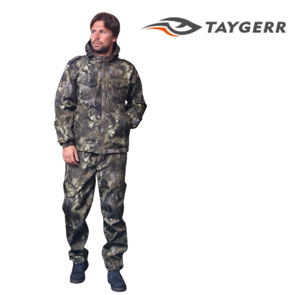 Костюм Taygerr Тактик NEW (Дюспо-флис, Ельник) Осень-Весна -5