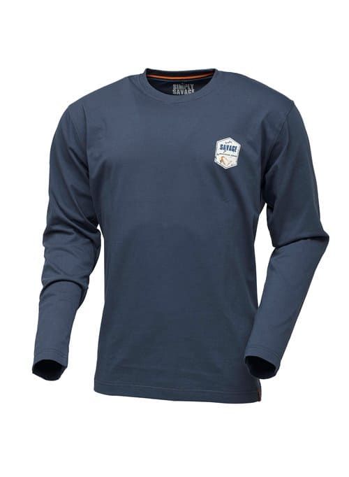 Футболка с длинным рукавом Savage Gear Simply Savage Rex Tee Long