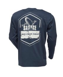 Футболка с длинным рукавом Savage Gear Simply Savage Rex Tee Long