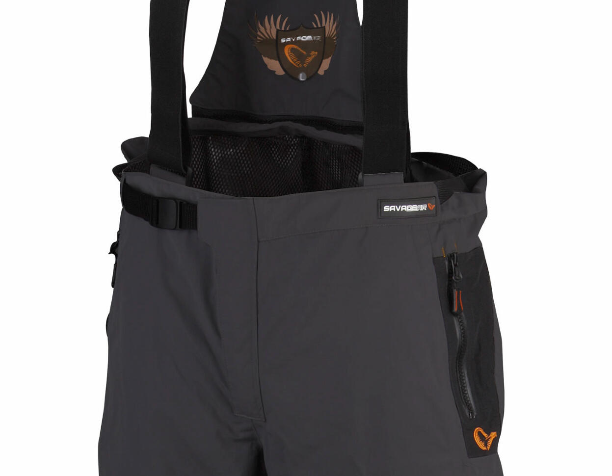 Брюки с лямками	Savage Gear Salopetts Dark Grey