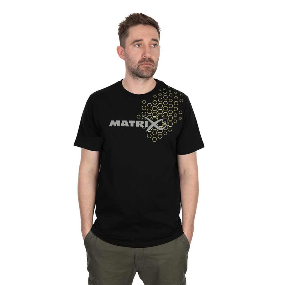 Футболка Matrix Hex Print T-Shirt Black