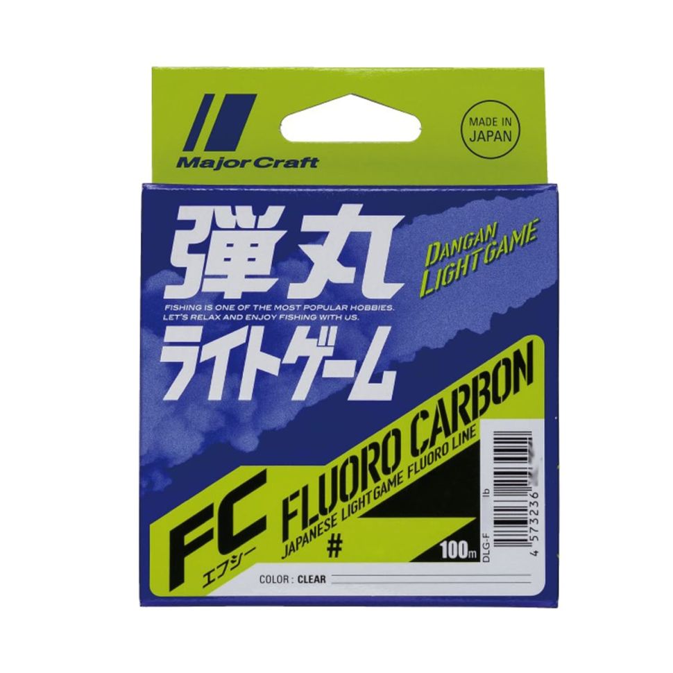 Леска флюорокарбоновая Major Craft Fluorocarbon Dangan Light Game